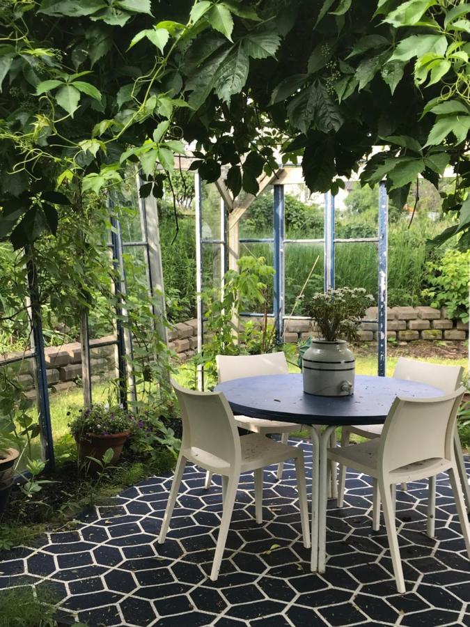 Gite Au Toit Bleu Bed and Breakfast Sainte-Famille Exterior foto